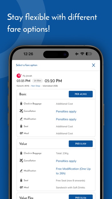 Sastaticket.pk Flights, Bus Screenshot