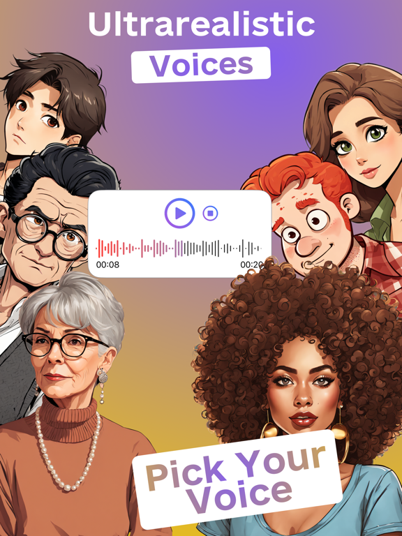 My Voice - Text To Speech iPad screenshot 5 - Utilities app