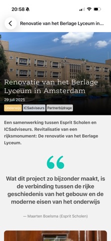 Schooldomein screenshot