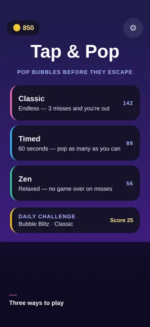 Tap & Pop – Bubble Popper screenshot 4
