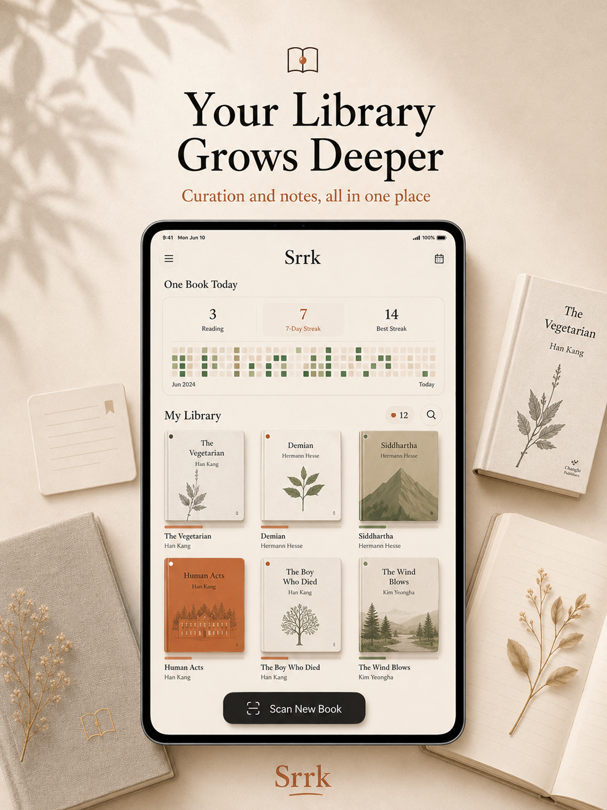 Srrk: Premium Book Curator
