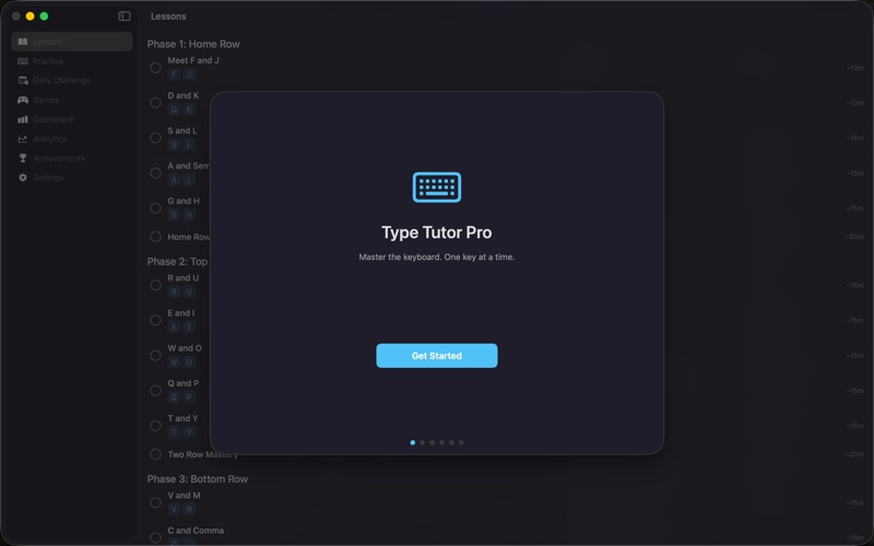Type Tutor Pro screenshot 1