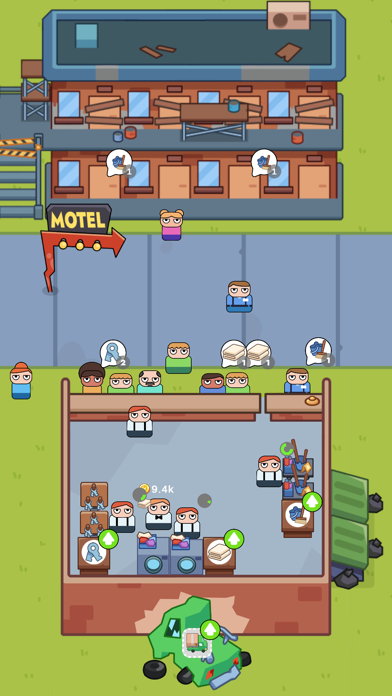 Cozy Hotel: Idle Game Screenshot
