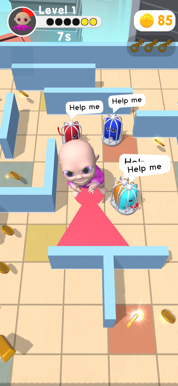 Scary Baby Monster Escape Game