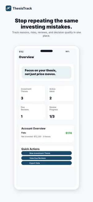 ThesisTrack screenshot 1