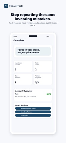 ThesisTrack screenshot