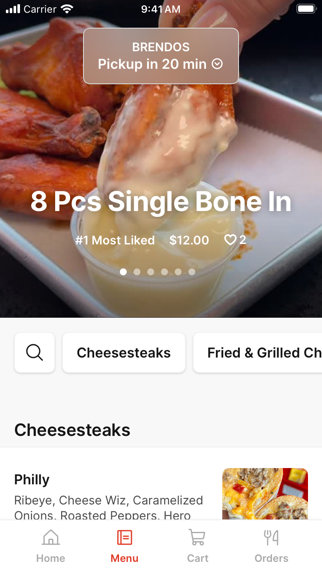 BRENDOS iPhone screenshot 2 - Food & Drink app