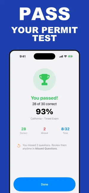 DMV Permit Test: 2026 screenshot 1