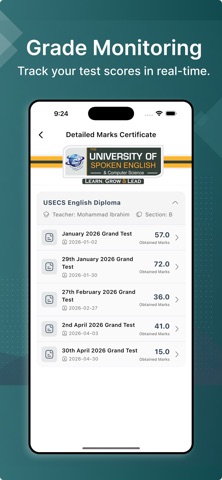 USECS iPhone screenshot
