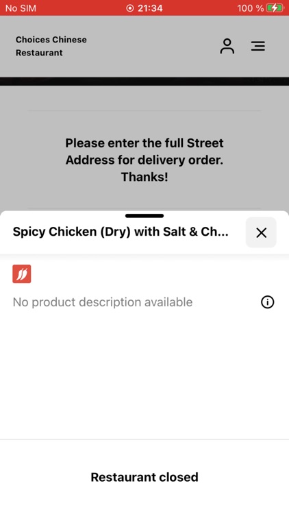 Choices Chinese Restaurant screenshot-3