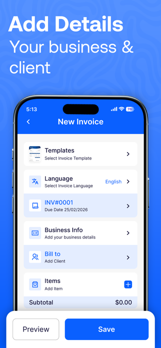 Invoice Maker - Invoice Flow Screenshot 4 of 8