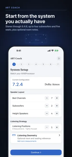ART Coach: Calibration Planner screenshot 1