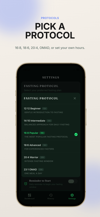 Fastual: Autophagy Timer Screenshot 2 of 7