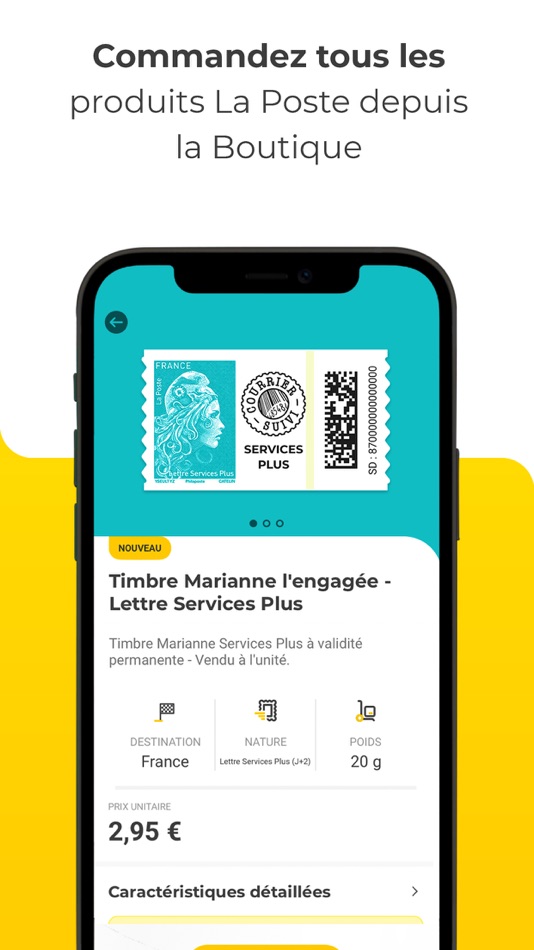 #7. La Poste – Colis & courrier (iOS) Podle: La Poste