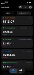 Ad Revenue Monitor screenshot