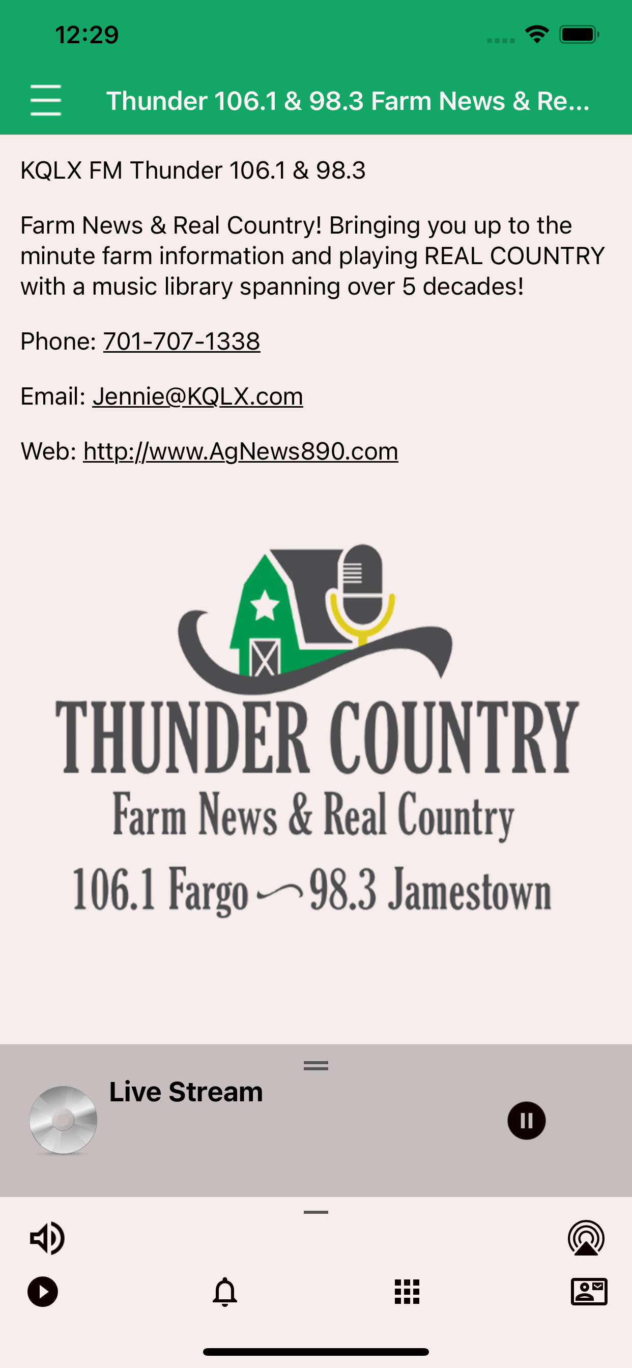 Thunder Country KQLX KXGT screenshot 3