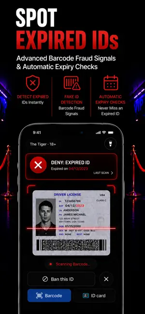 Bodyguard: ID Scanner Pro screenshot 2