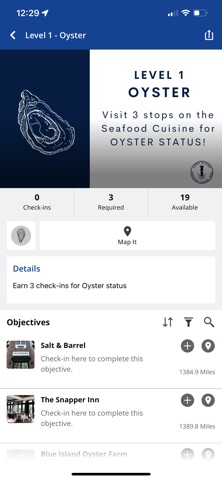 Long Island Seafood Trail iPhone screenshot