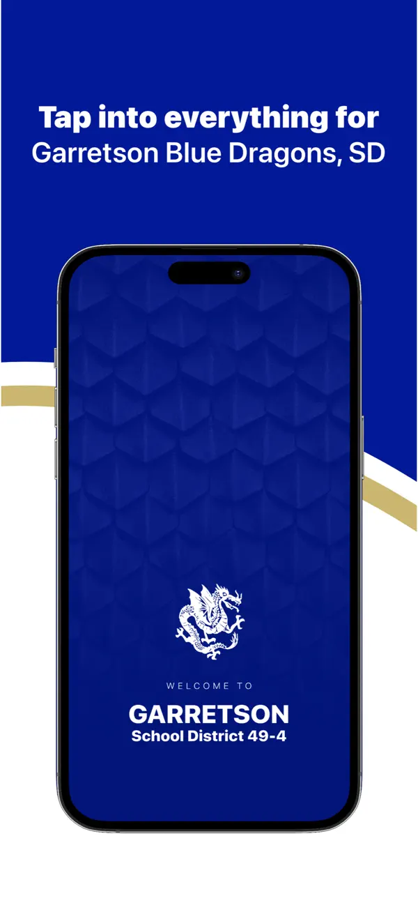 Screenshot #1 pour Garretson Blue Dragons, SD