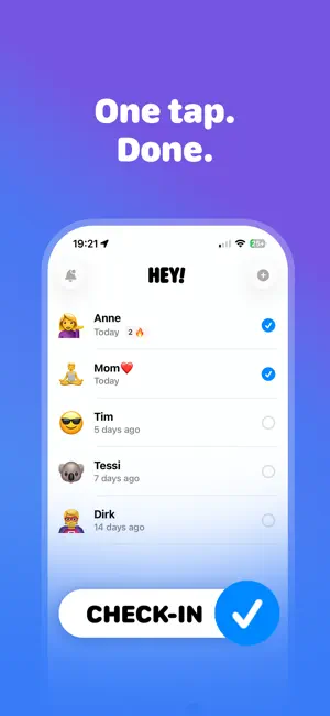 Hey! – Stay in Touch screenshot 2