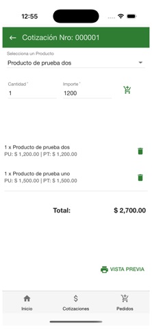 Cotizador Lite Screenshot 4 of 4