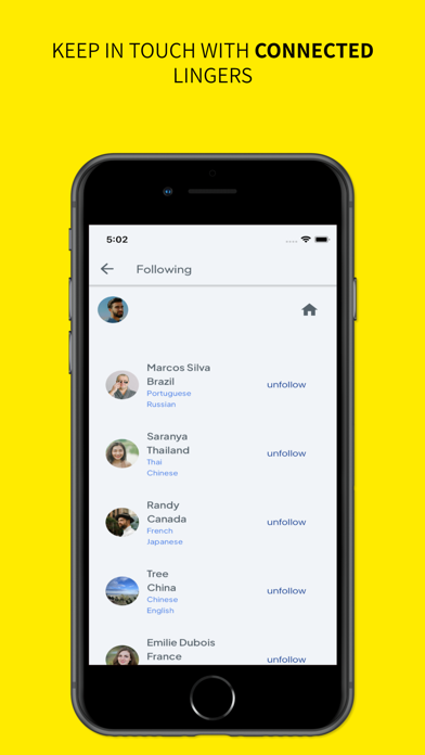 Link Ling iPhone screenshot 3 - Social Networking app