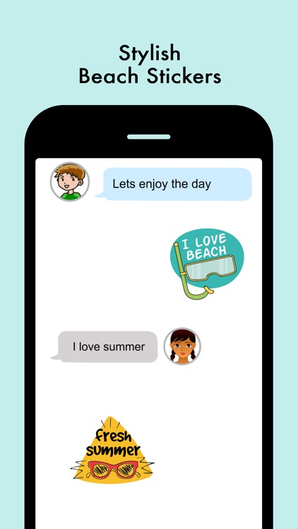 Beach Holiday Stickers Pack screenshot-3