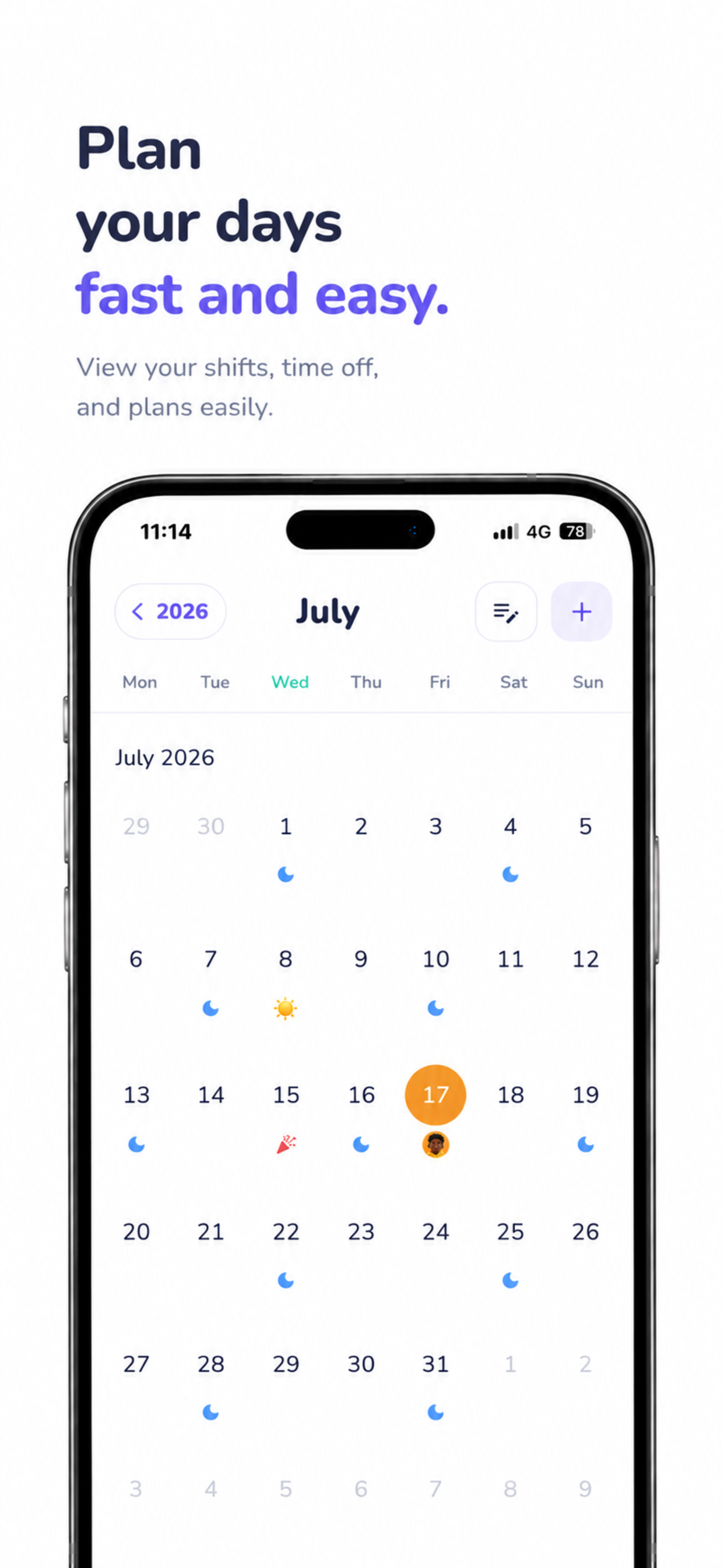 Workly: AI Shift Tracker screenshot 4