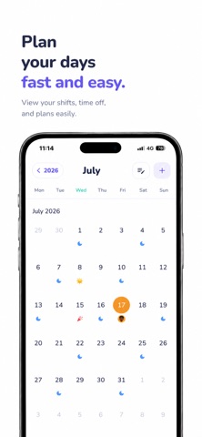 Workly: AI Shift Tracker Screenshot 4 of 5