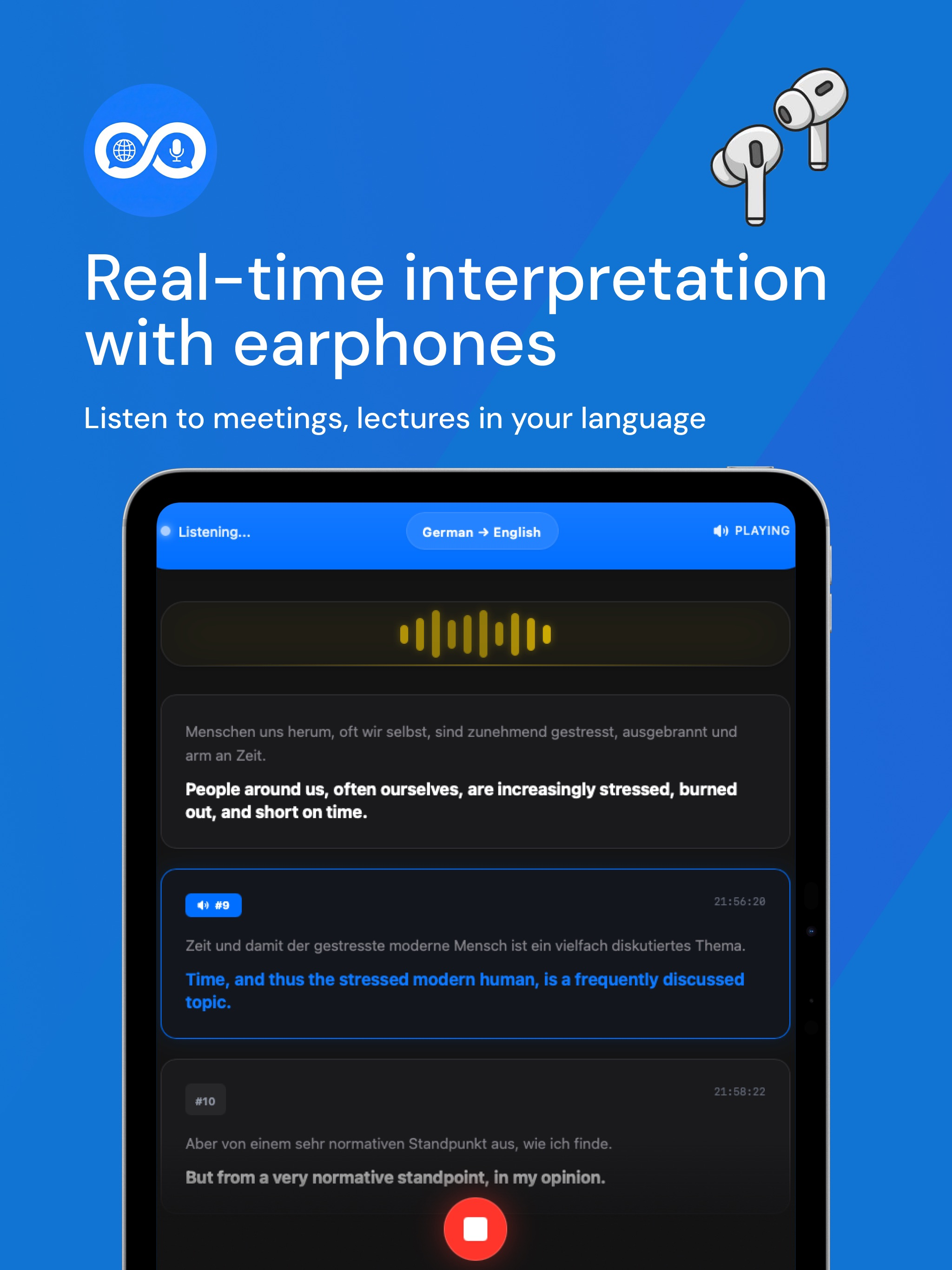 Spoken Translator