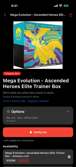 InStock - Find & Track Product screenshot 2