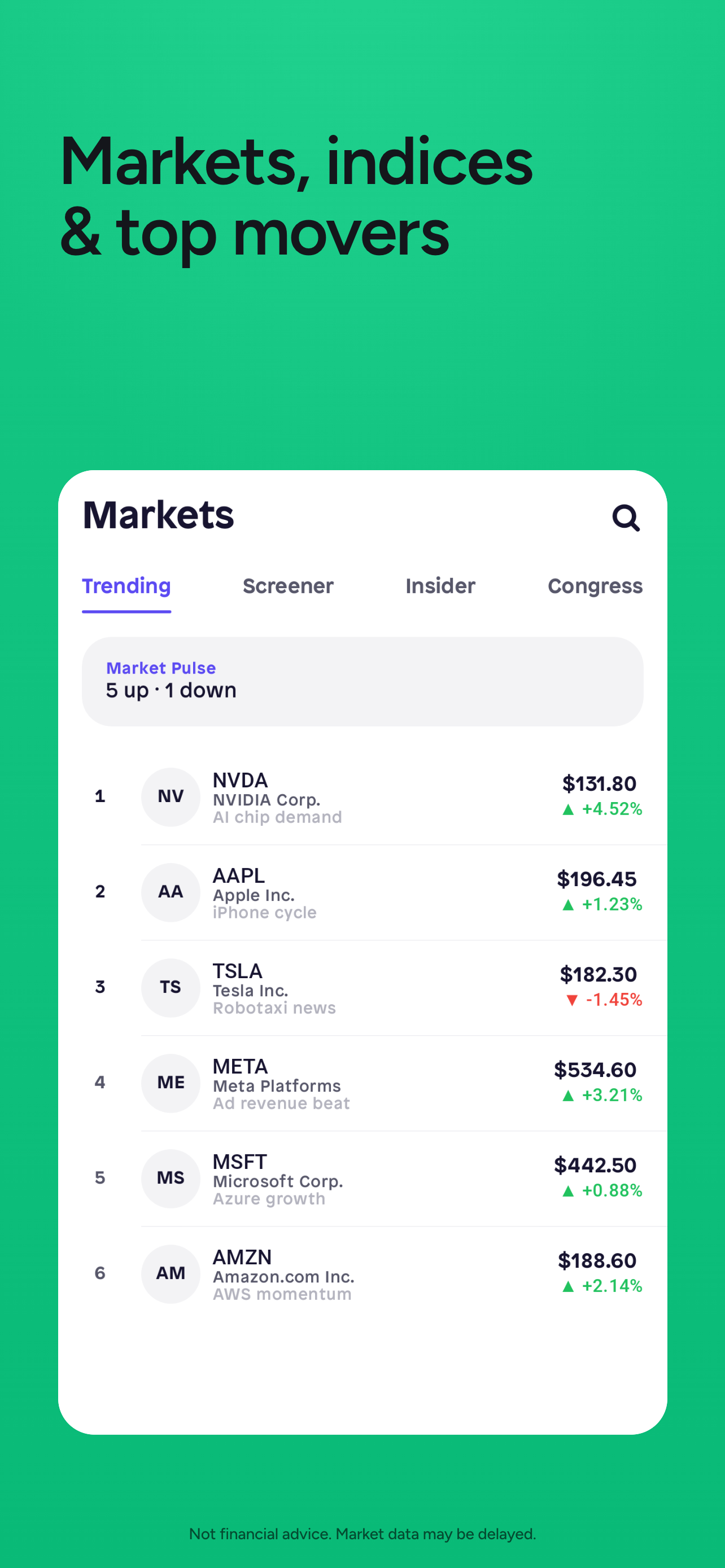 Stock+ - AI Market Tracker screenshot 2