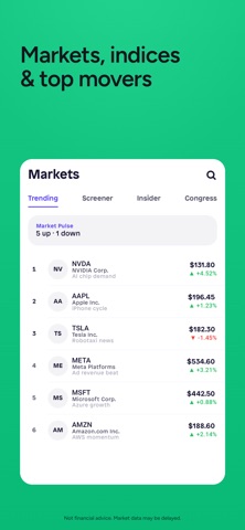 StockPlus: AI Congress Tracker Screenshot 2 of 8
