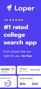 Loper - College Search screenshot #1 for iPhone