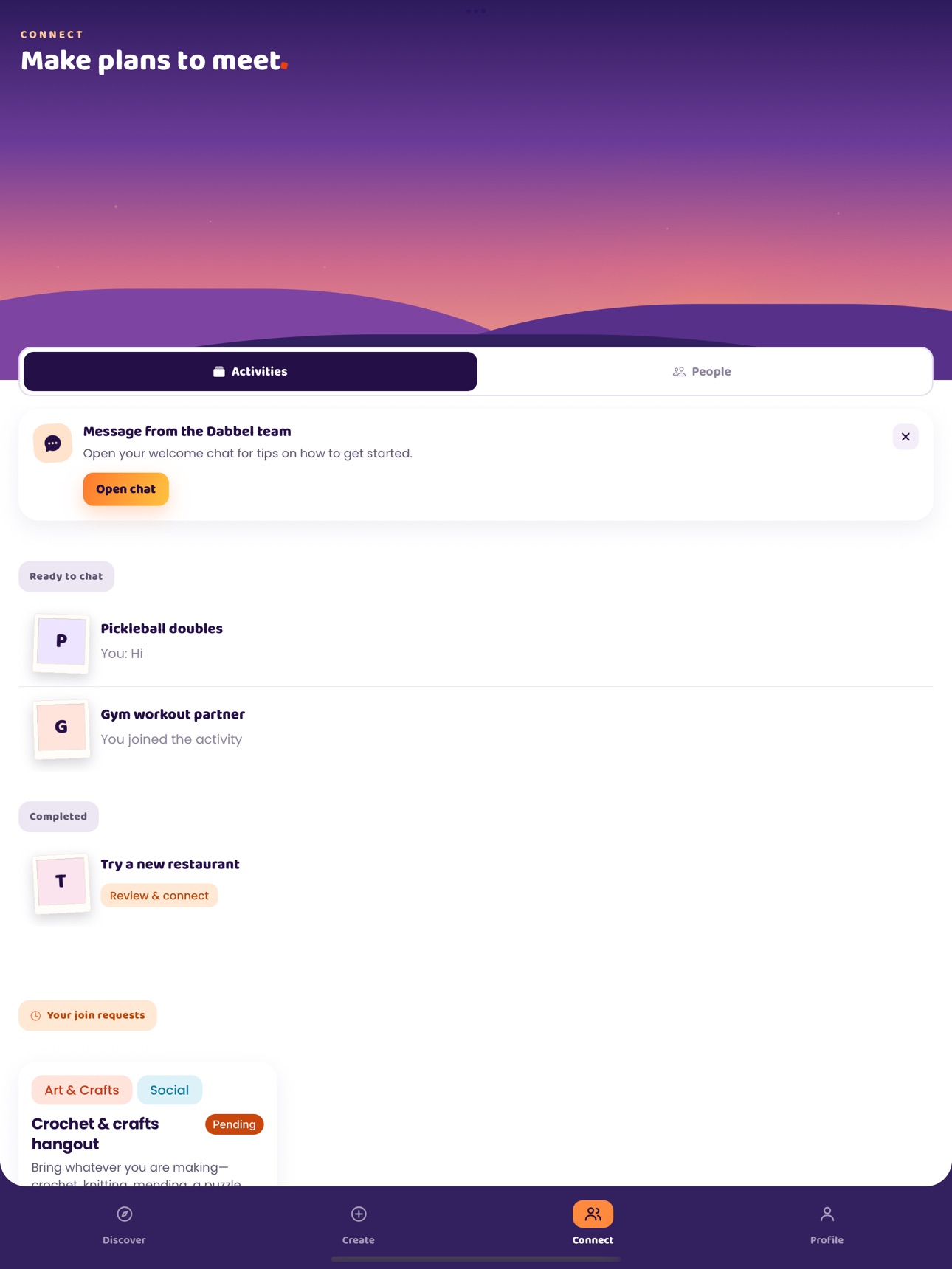 Screenshot 5 of Dabbel - Hobbies & Meetups
