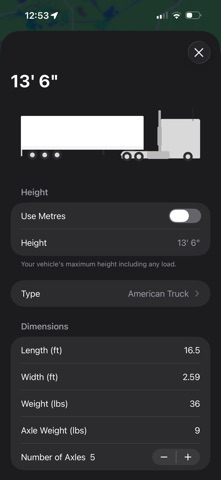 Operator: Truck GPS iPhone screenshot