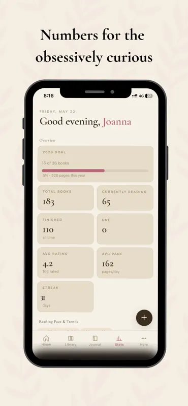 CozyShelf: Book Tracker screenshot 9 of 10