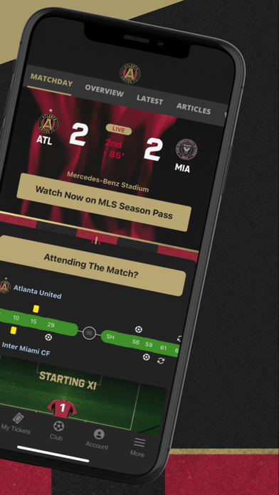 Atlanta United Screenshot