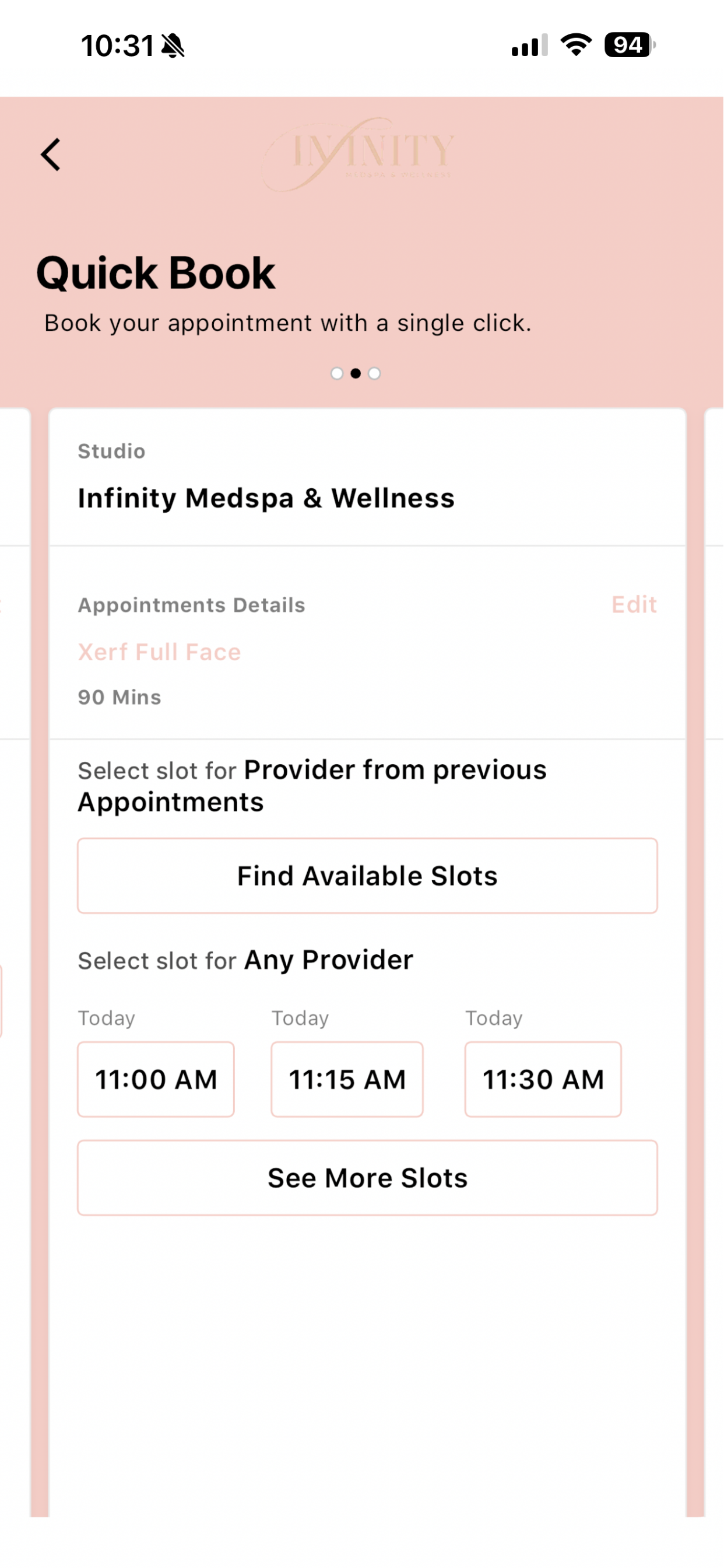 Infinity Medspa and Wellness screenshot 6