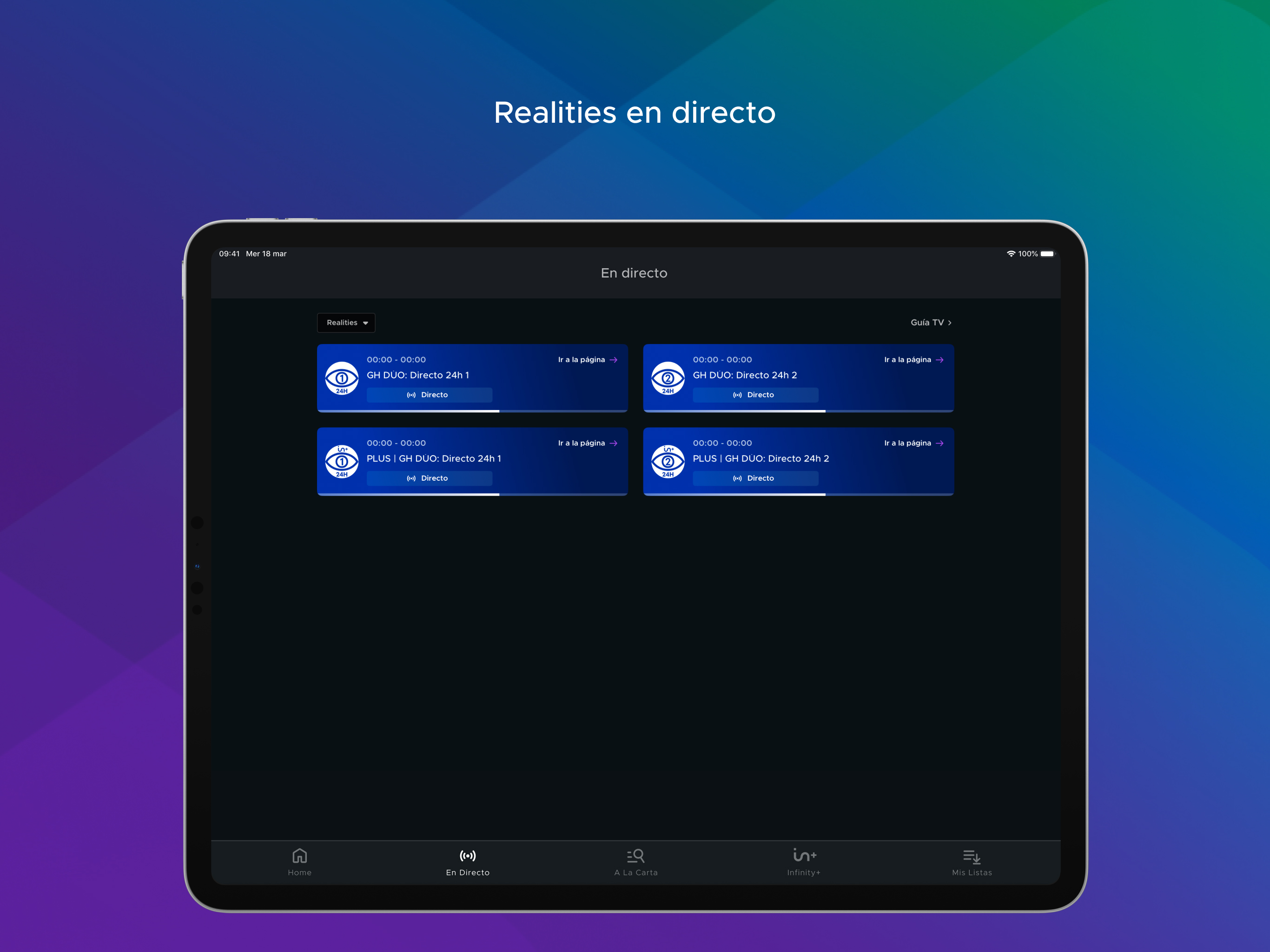 Mediaset Infinity España screenshot 12