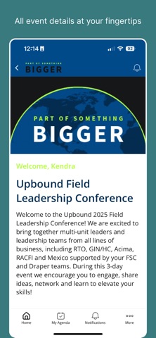 Upbound FLC '25 screenshot