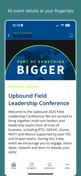 Upbound FLC '25 Screenshot 1 of 3