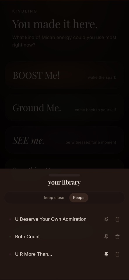The Kindling App screenshot 5