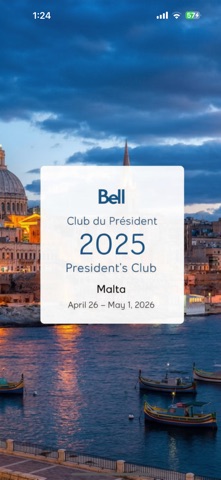 President’s Club 2025 screenshot