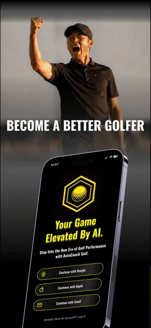 AutoCoach Golf Coach screenshot 1