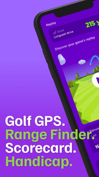 Golf GPS for Watch - Golfonaut Screenshot