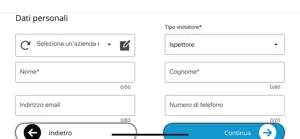 Hunext Gestione Visitatori screenshot 3