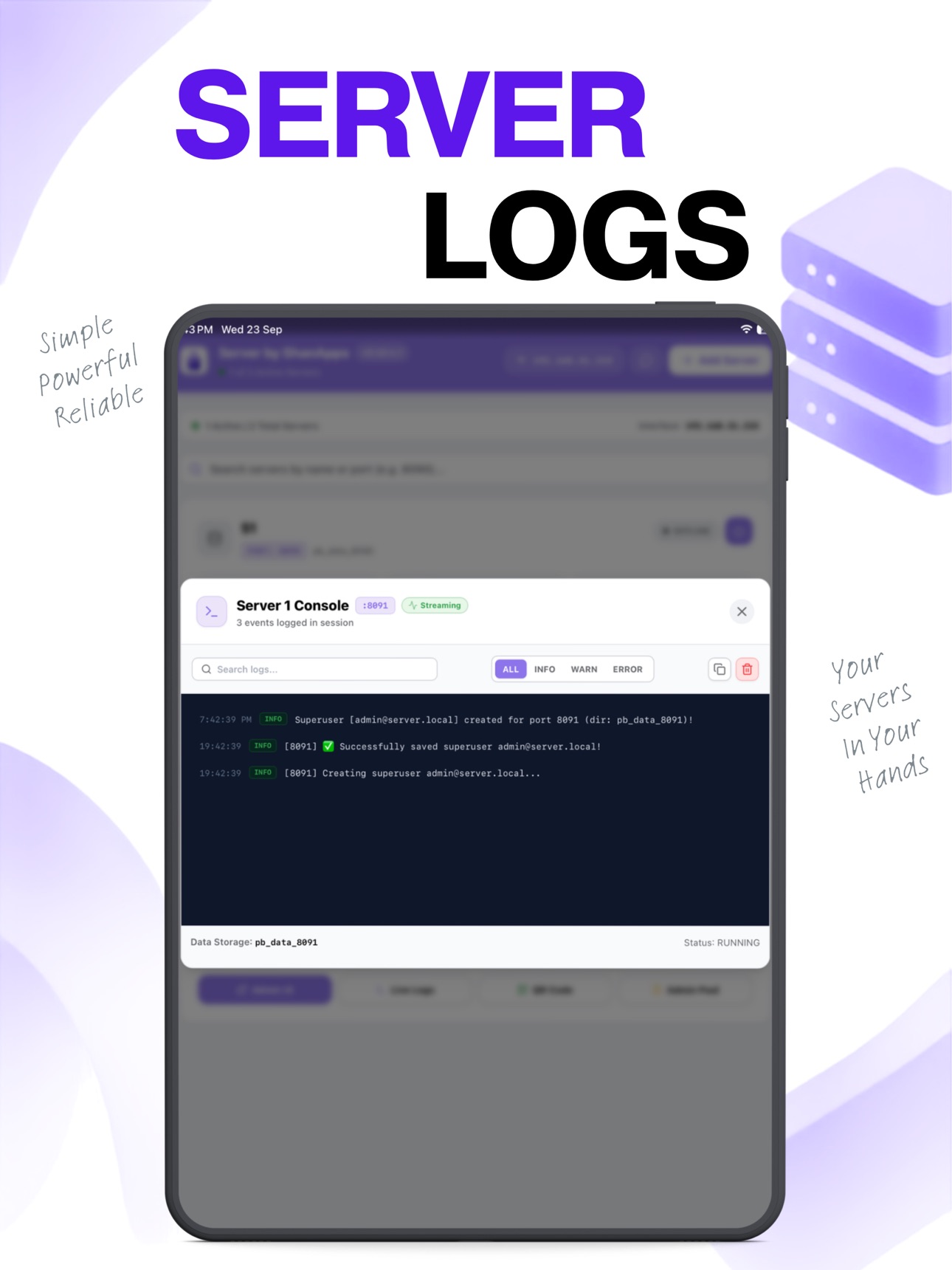 Screenshot 8 of Server by ShanApps