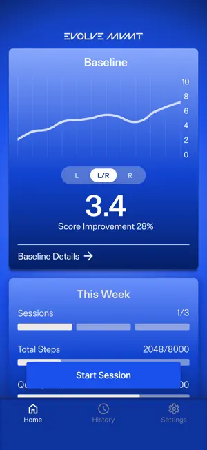 Evolve MVMT Clinical screenshot 1