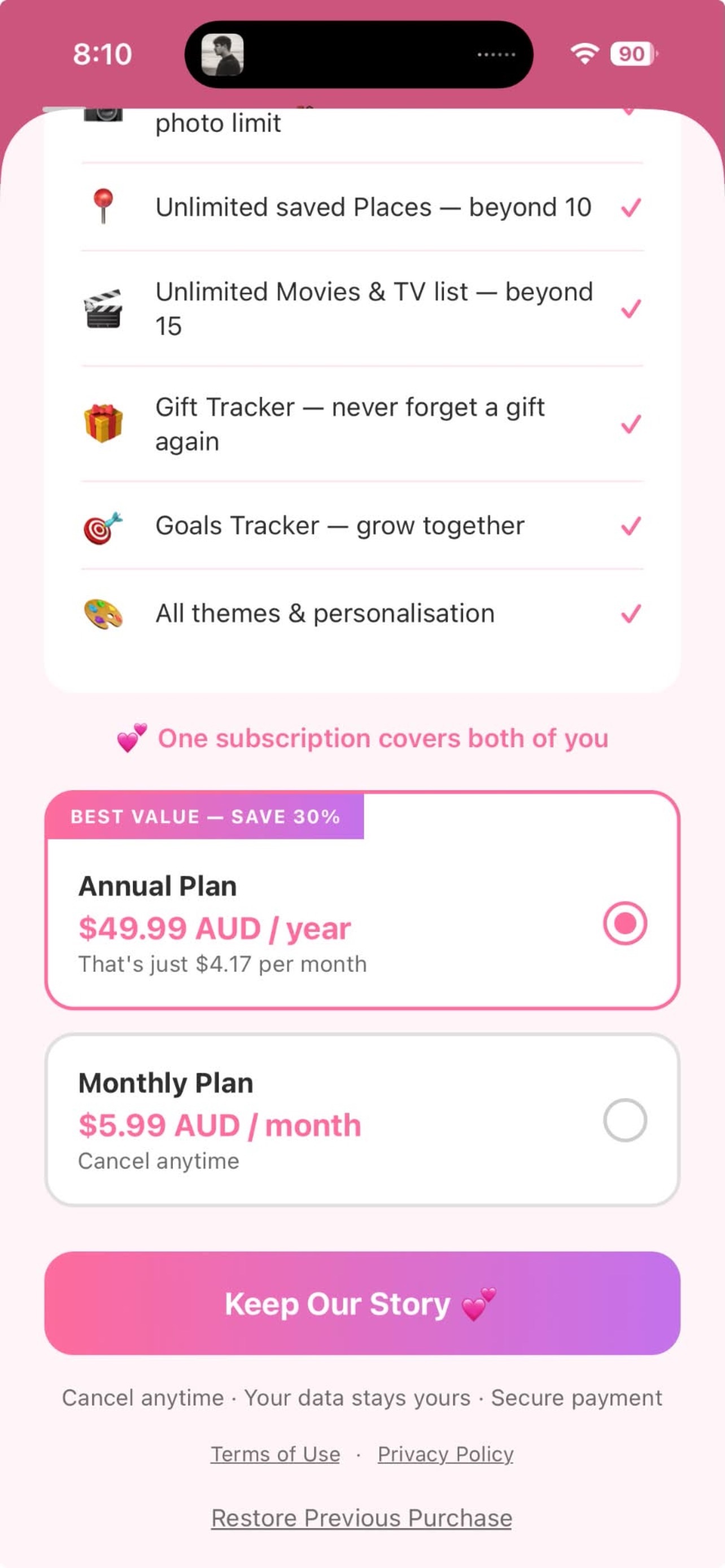 Screenshot 5 of Us: Plan Life Together